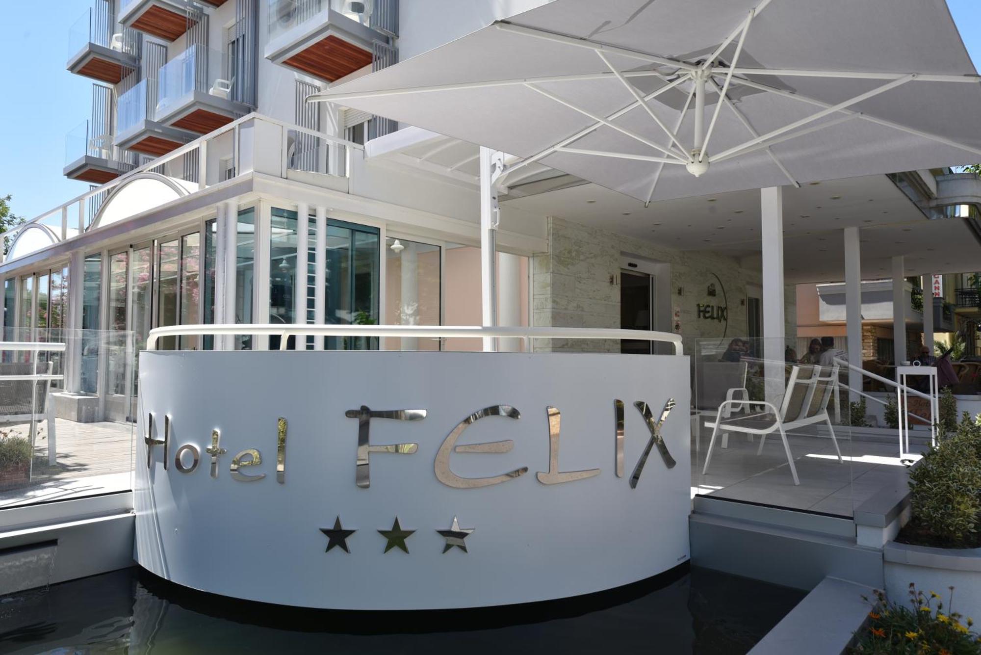 Hotel Felix Rimini Eksteriør billede