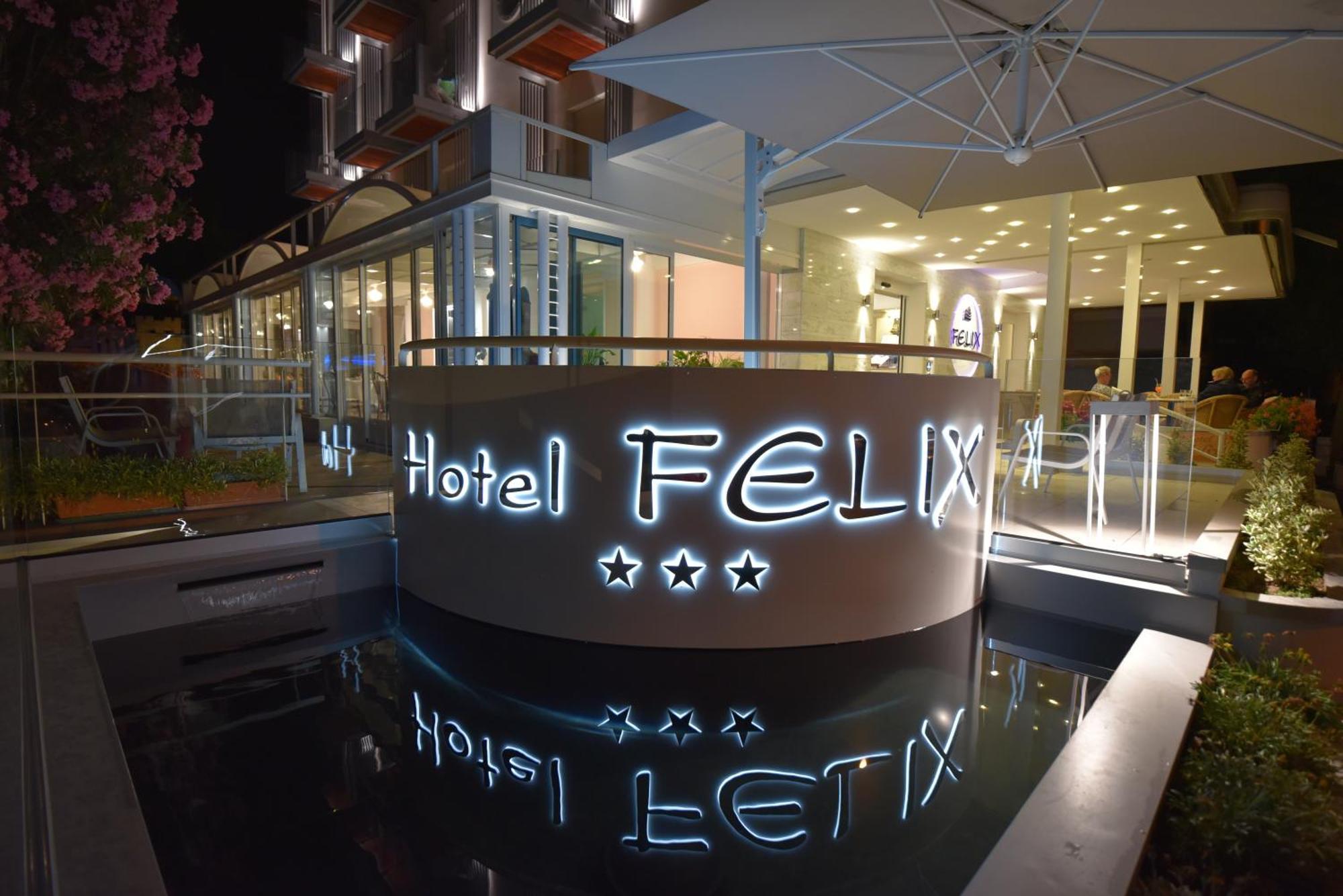 Hotel Felix Rimini Eksteriør billede