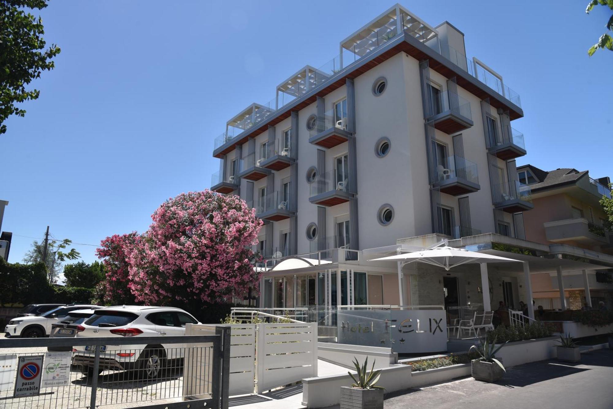 Hotel Felix Rimini Eksteriør billede